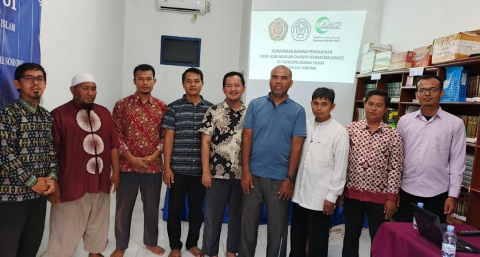 Dosen FAI bersama Perwakilan Kantor Pusat AMCF Rapat Pembahasan Pendidikan dan Pengabdian Masyarakat