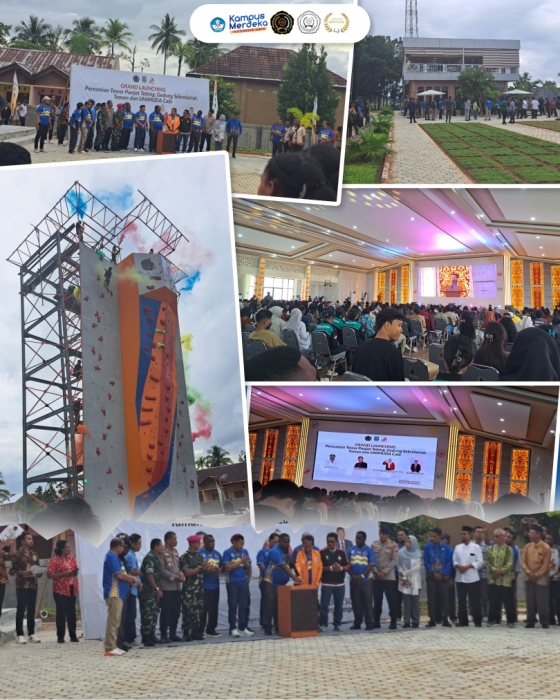 Peresmian Tower Panjat Tebing, Gedung Sekretariat, Taman, dan UNIMUDA Café Sekaligus Halal Bi Halal Keluarga Besar UNIMUDA Sorong
